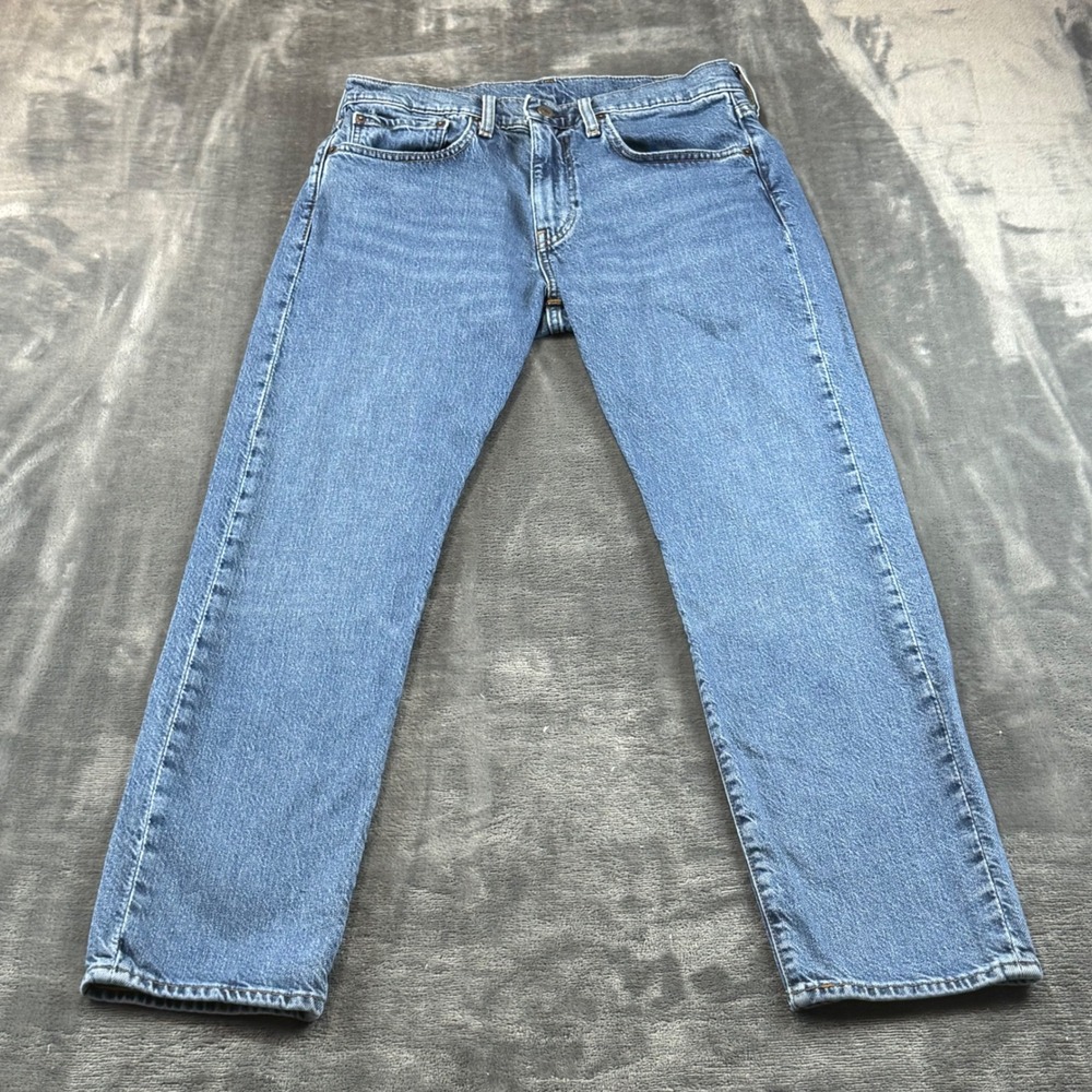 Levis Premium 502 Taper Mens Jeans 31x29 Blue Medium Wash 29507-1481